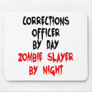 Mousepad Agente de Correções Zombie Slayer