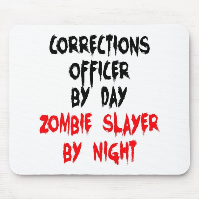 Mousepad Agente de Correções Zombie Slayer (Frente)
