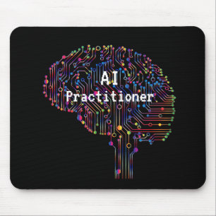 Mousepad Agente de Inteligência Artificial Tech