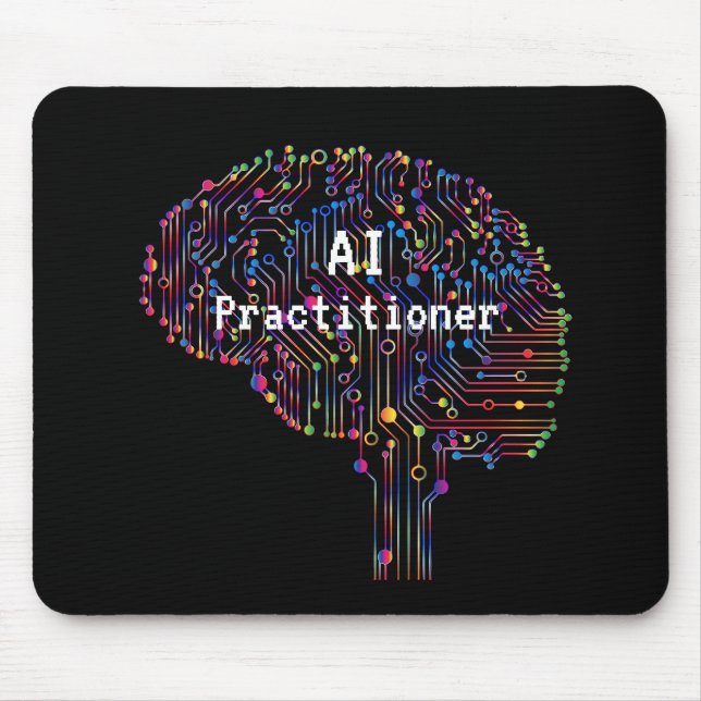 Mousepad Agente de Inteligência Artificial Tech (Frente)