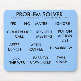 MOUSEPAD AGENTE DE RESOLUÇÃO DE PROBLEMAS