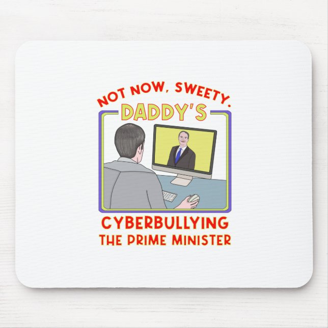 Mousepad Agora Não, Querida. Cyberbullying do pai M (Frente)