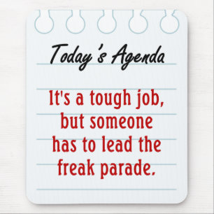 Mousepad Agora que é um trabalho resistente (2)