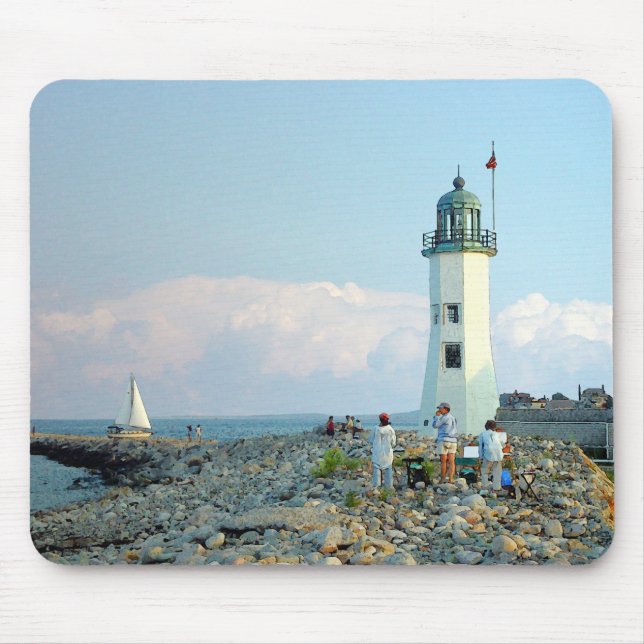 Mousepad Agosto na luz de Scituate (Frente)