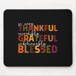 Mousepad Agradeço a sua benção graças a Deus abençoado Tee 
