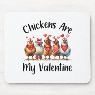 Mousepad Agricultores Engraçados - As Mulheres Galinhas São