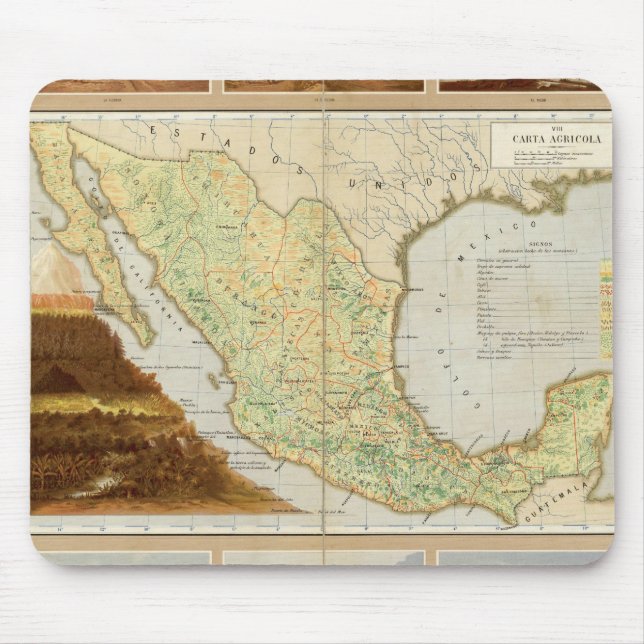 Mousepad Agricultura do México (Frente)