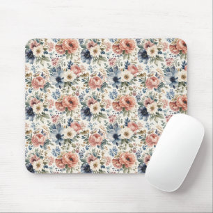 Mousepad Agrupamentos de Aquarela Pintados à Mão de Luxo