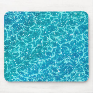 Mousepad Água do mar azul com faíscas