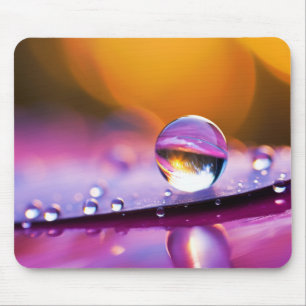 Mousepad Água Gota Dewdrop Natureza Serene Calm