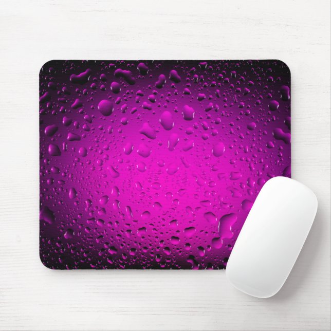 Mousepad água legal cai no mouse rosa pad (Com mouse)