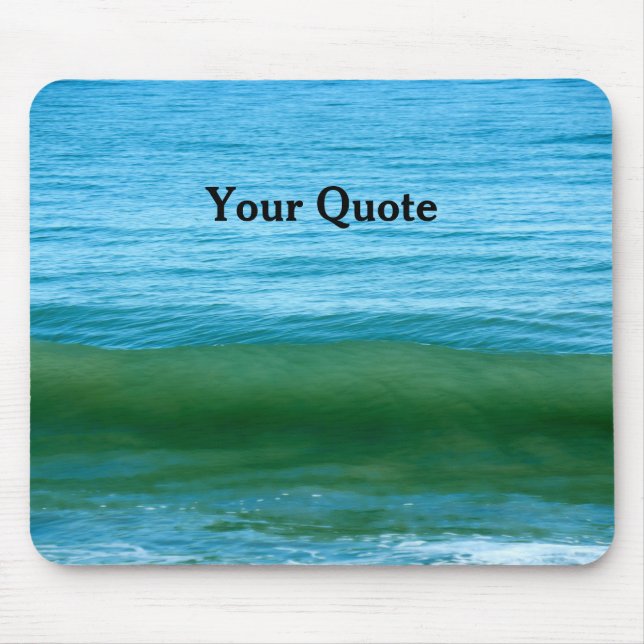 Mousepad Água/Onda/ondulação (Frente)