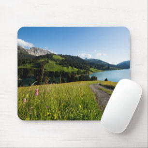 Mousepad Água Suiço De Pegada Dos Alpes