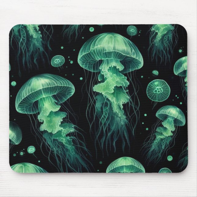 Mousepad Água-viva Brilha (Frente)