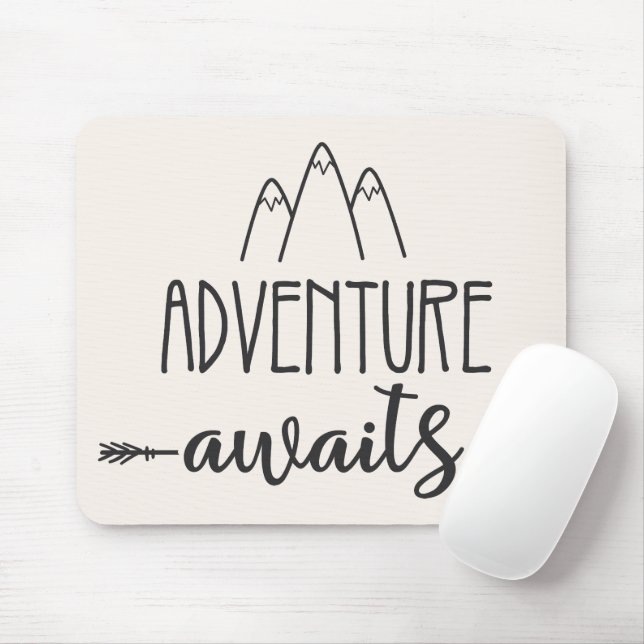 Mousepad Aguardam Aventura (Com mouse)