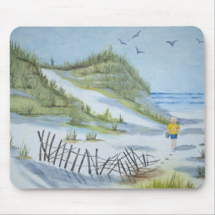 Mousepad Aguarela da praia