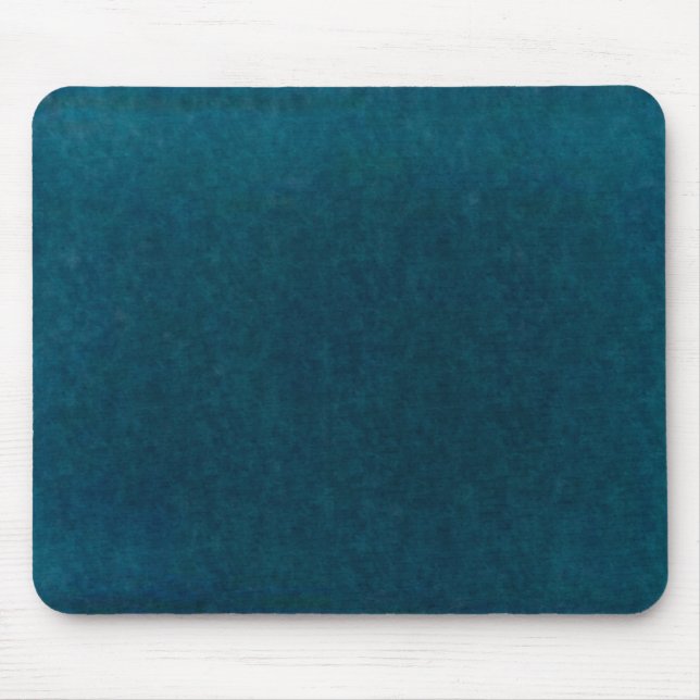 Mousepad Aguarela do mar profundo - azul e Aqua escuros da (Frente)