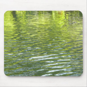 Mousepad Águas de Oak Creek Amarelo e Verde Foto da Naturez