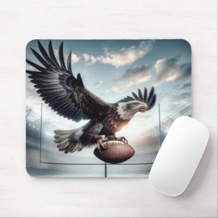 Mousepad Águia Americana Marcando um Touchdown