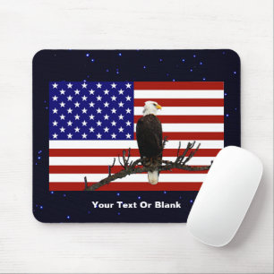 Mousepad Águia-careca Sempre Vigilante