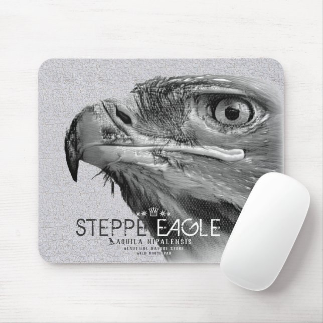 Mousepad Águia-das-estepes (Com mouse)