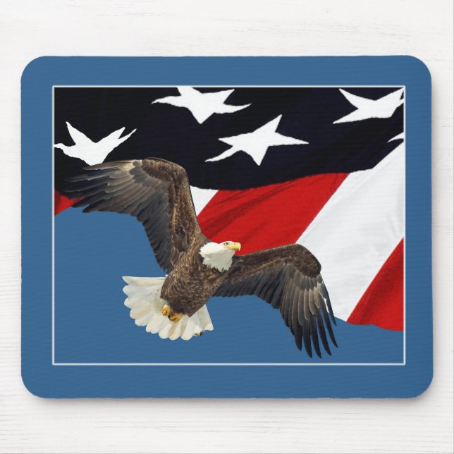 Mousepad Águia e Bandeira (Frente)