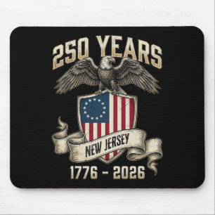 Mousepad Águia E Bandeira 250 Anos 1776-2026 250º Aniversár