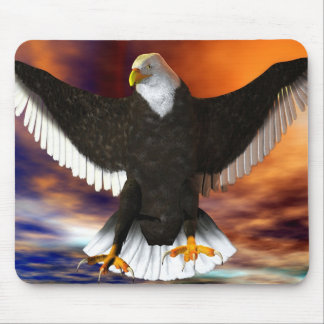 Mousepad águia escura