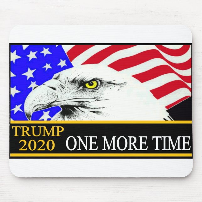 Mousepad Águia Trump 2020 mais uma vez (Frente)