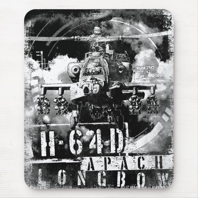 Mousepad AH-64D Apache Longbow (Frente)