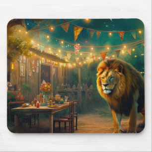 Mousepad AI Lion