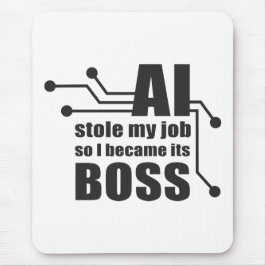 Mousepad AI Roubou Meu Trabalho, Então Eu Tornei-Me Chefe
