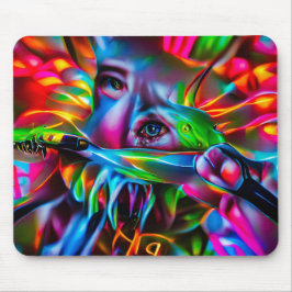 Mousepad Aichmofobia: Arte Surreal Viva