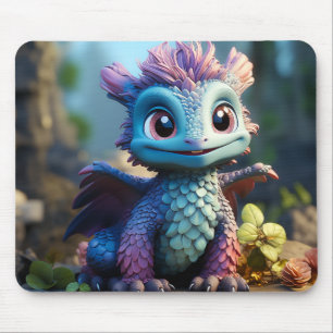 Mousepad Aiden, um Dragão Whimsical Apron