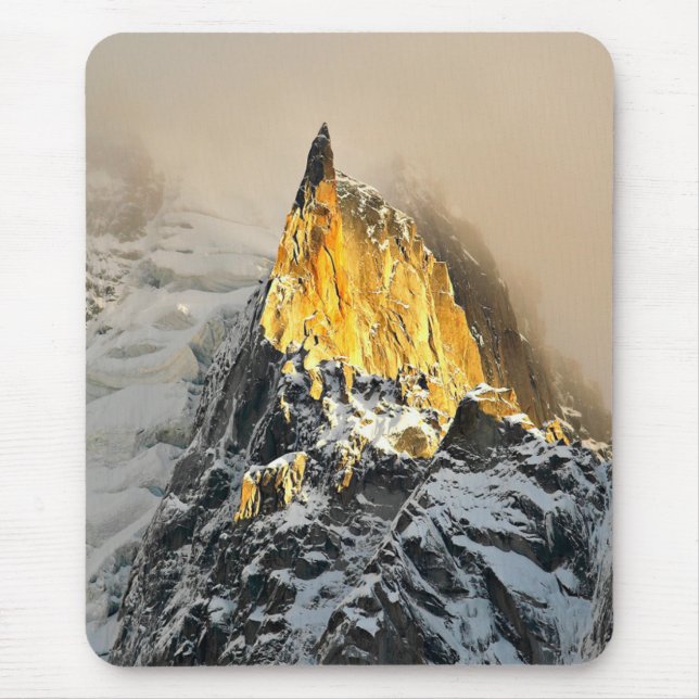 Mousepad Aiguille des Deux Aigles Sunrise, Chamonix (Frente)