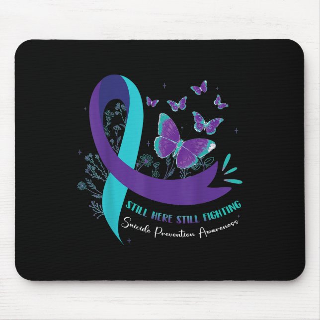 Mousepad Ainda Aqui, Combatendo A Prevenção Suicida (Frente)