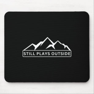 Mousepad Ainda Brinca ao Ar Livre Caminhando e Acampando