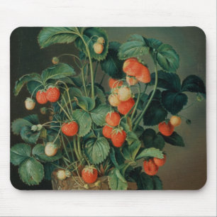 Mousepad Ainda vida com morangos