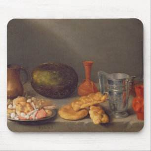Mousepad Ainda vida com pão, 1648