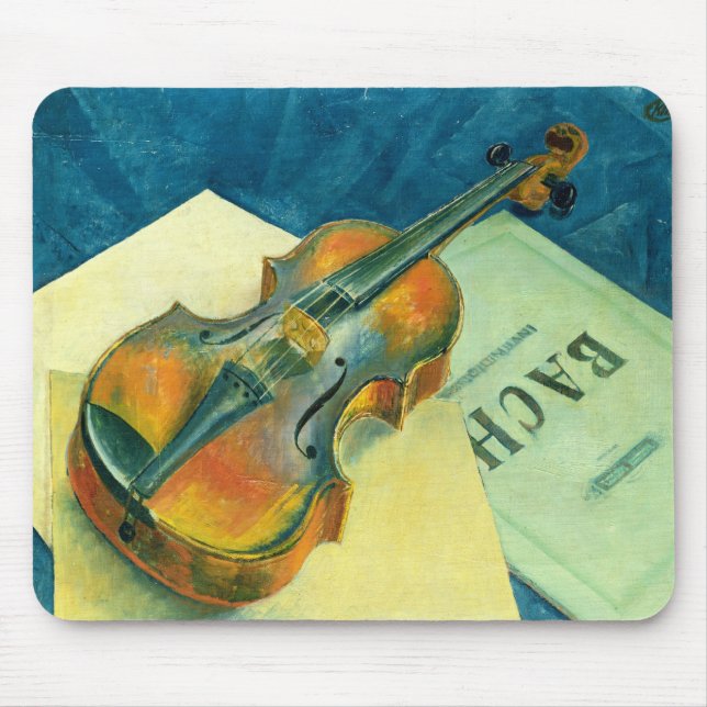 Mousepad Ainda vida com um violino, 1921 (Frente)