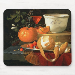 Mousepad Ainda vida de uma laranja