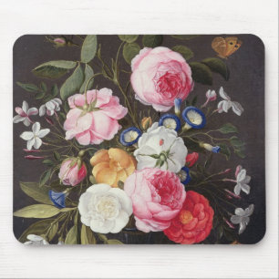 Mousepad Ainda vida T32512 das flores em um vaso, 1661
