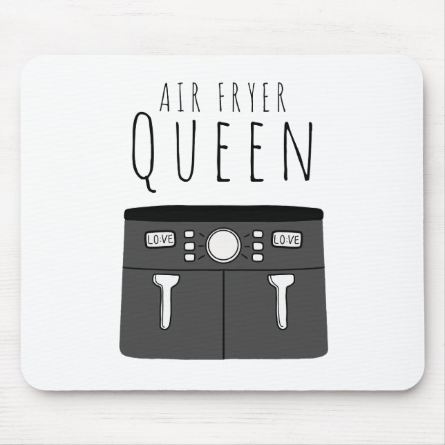 Mousepad Air Fryer Queen (Frente)