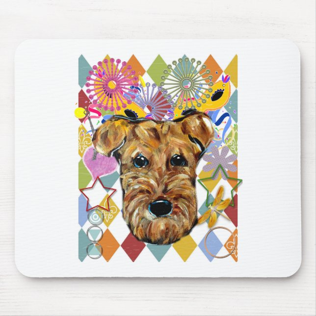 MOUSEPAD AIREDALE TERRIER (Frente)