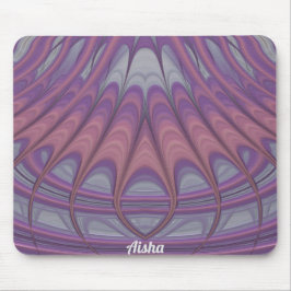 Mousepad AISHA ~ Placa rosa de mouse e Lavanda roxa