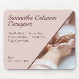 Mousepad Ajuda da Home Page do Cuidador