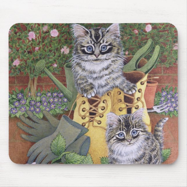 Mousepad Ajudantes do jardim (Frente)