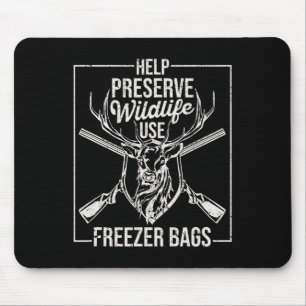 Mousepad Ajudar A Preservar A Vida Selvagem Usar O Freezer