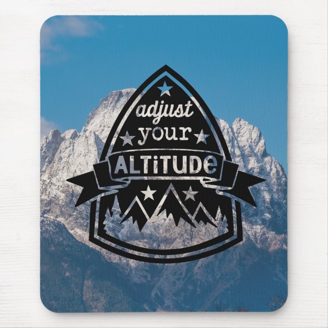 Mousepad Ajuste a sua altitude (Frente)