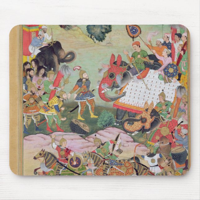 Mousepad Akbar que recebe os cilindros e os padrões (Frente)